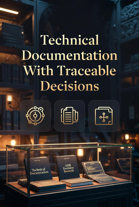 Technical Documentation With Traceable Decisions